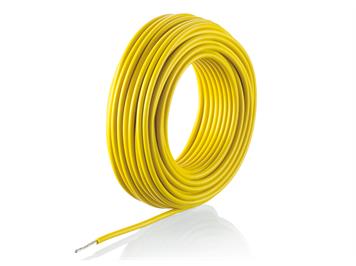 Märklin E791300 Litze 0,75 mm², Farbe gelb, Länge 10 m.