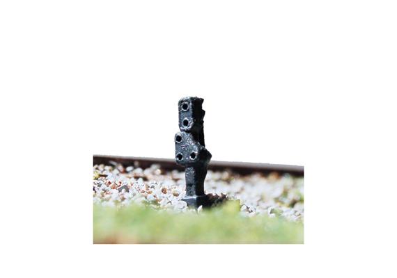 Mafen/N-Train 4146.02 Zwergsignal (weiss/weiss/weiss + rot/gelb)