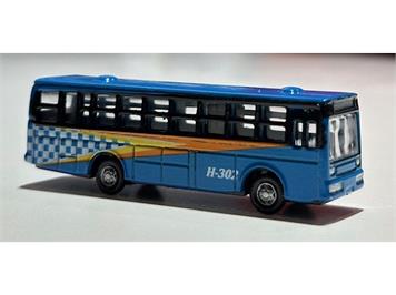 MAZERO 13 09 03 Metall-Bus blau mit Aufdruck - Spur N (1:160)
