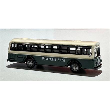 MAZERO 13 09 04 Metall-Bus grün/creme - Spur N (1:160)