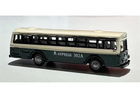 MAZERO 13 09 04 Metall-Bus grün/creme - Spur N (1:160)