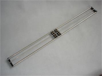 MAZERO 40 02 00 H0-Rollenprüfstand Länge 540 mm, inklusive 3 Rollböcke