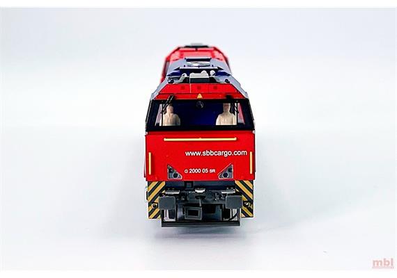Mehano 2289 G 2000 Vossloh der SBB Cargo, DC 2L digital DCCmit Sound - H0 (1:87) | Bild 5