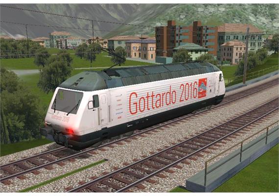 Microsoft 6015 TrainSimulator Gotthard 2016 MSTS | Bild 1