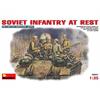 MiniArt 35001 Fig. Sov. Infanterie in Ruhe (4) - Massstab 1:35
