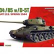 MiniArt 35293 T-34/85 w/D-5T Plant 112 Früh. 1944 - Massstab 1:35 | Bild 1