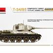 MiniArt 35301 T-34/85 Comp.Turm 112 Som.1944 Int. - Massstab 1:35 | Bild 3