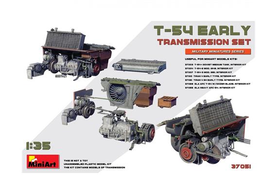 MiniArt 37051 T-54 Getriebeblock Frühe Prod. - Massstab 1:35 | Bild 1