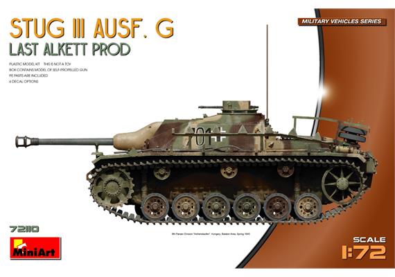 MiniArt 72110 StuG III Ausf.G Let. Allket Prod. - Massstab 1:72 | Bild 1