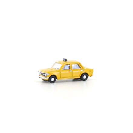 Minis LC61515 Fiat 128, Taxi, gelb - N (1:160)