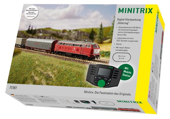 Minitrix 11161 Digital-Startpackung "Güterzug" mit Mobile Station - N (1:160) | Bild 1