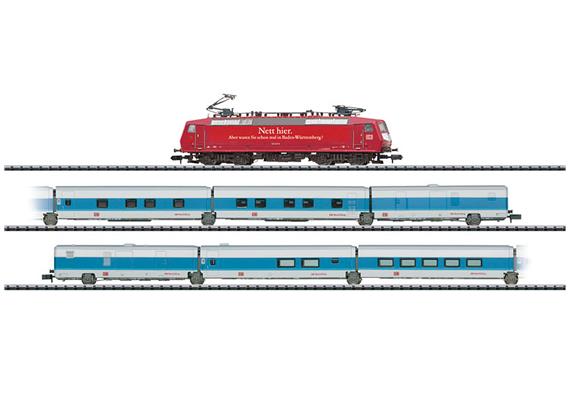 Minitrix 11636 Zugpackung Nachtzug Talgo DB AG - N (1:160)