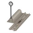 Minitrix 14569 Entkupplungsgleis mit Betonschwellen Länge 76,3 mm - N (1:160) | Bild 1