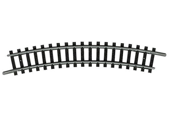 Minitrix 14924 gebogenes Gleis R 2 (228,2 mm) - 24°, N (1:160)