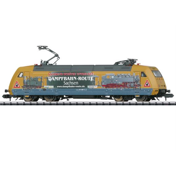 Minitrix 16089 E-Lok BR101 "DAMPFBAHN-ROUTE Sachsen", digital DCC/MM/mfx mit Sound - N