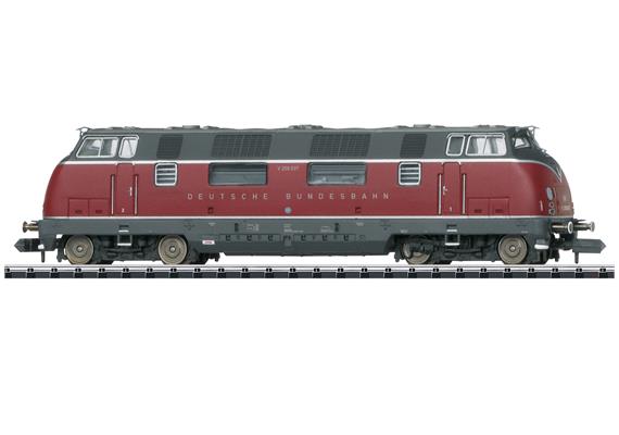 Minitrix 16227 Diesellok Baureihe 200 037 DB, DC, digital DCC/mfx/MM mit Sound - N (1:160) | Bild 1