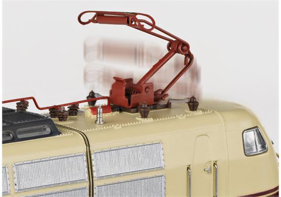 Minitrix 16345 DB E-Lok BR103.1 237-4 TEE, DC, digital DCC/mfx mit Sound - N (1:160) | Bild 2