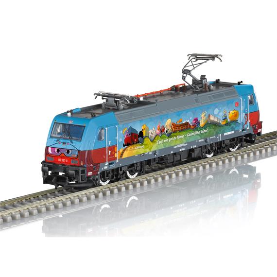 Minitrix 16906 E-Lok BR 185.2 "Günni Güterzug" der DB AG, digital DCC/mfx Sound - N