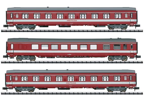 Minitrix 18218 Schnellzugwagen-Set "Le Capitole" der SNCF - N (1:160)