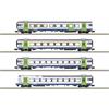 Minitrix 18293 Schnellzugwagen-Set "GOLDENPASSLINIE", 4teilig - N (1:160)