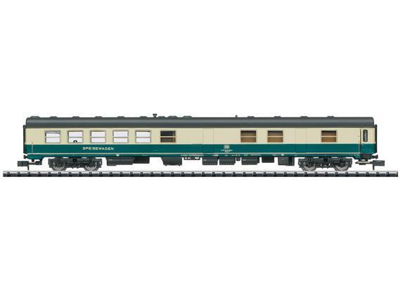Minitrix 18485 Schnellzug-Speisewagen WRtm 134 der DB, ozeanblau/elfenbein - N (1:160)