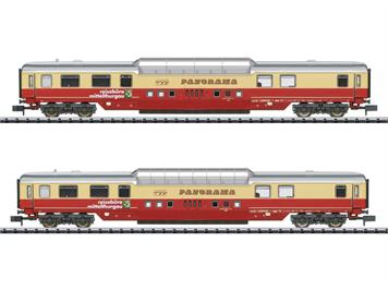 Minitrix 18711 Panoramawagen-Set „Sonder-TEE“ des Reisebüros Mittelthurgau CH - N (1:160)