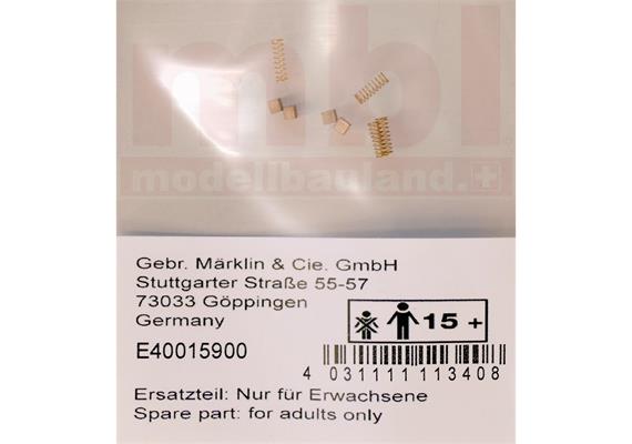 Minitrix 40015900 Motorbürsten mit Druckfeder, N (1:160)