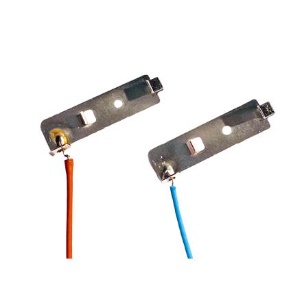 Minitrix 66554 Zwei Anschlussklemmen 1-polig für Gleise mit Betonschwellen - N (1:160)