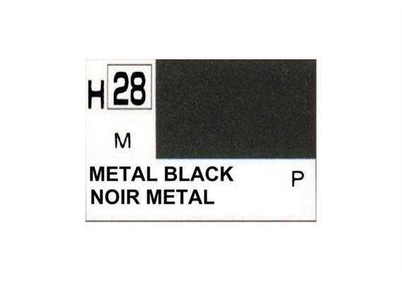 Mr. Hobby (Gunze Sangyo) H-028 metall schwarz