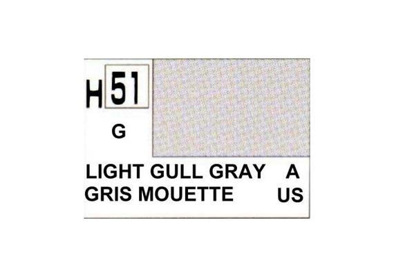 Mr. Hobby (Gunze Sangyo) H-051 helles möwengrau glanz