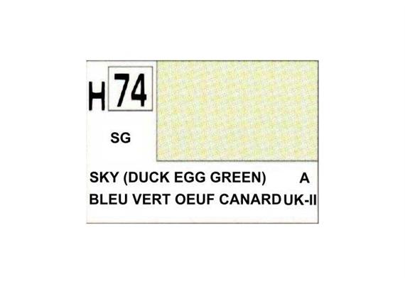Mr. Hobby (Gunze Sangyo) H-074 himmel (enteneier grün)