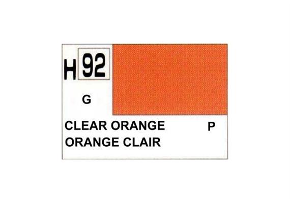 Mr. Hobby (Gunze Sangyo) H-092 orange transparent