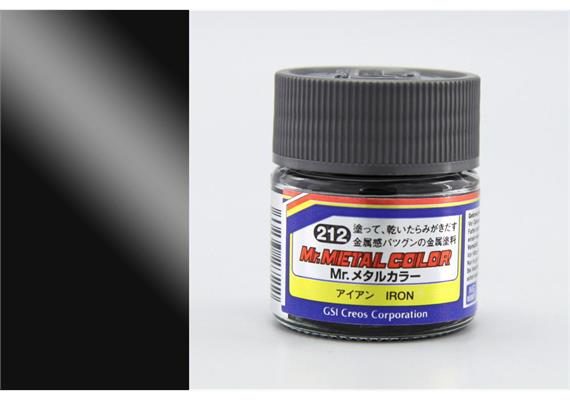 Mr. Hobby (Gunze Sangyo) MC-212 Iron/Eisen, 10 ml