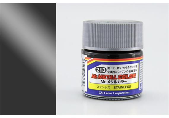 Mr. Hobby (Gunze Sangyo) MC-213 Stainless/Edelstahl