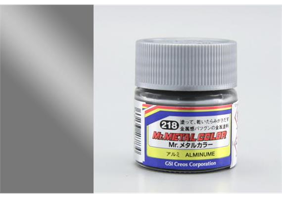 Mr. Hobby (Gunze Sangyo) MC-218 Aluminium (10 ml)