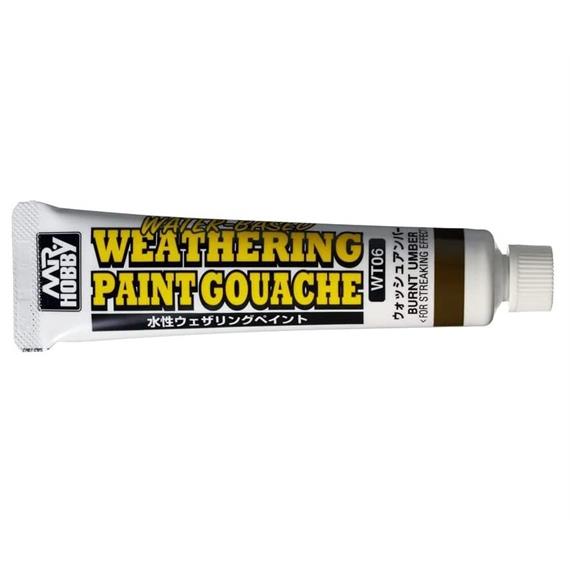 Mr. Hobby WT-06 Mr. Weathring Paste water-based "Burnt Umber" 20 ml