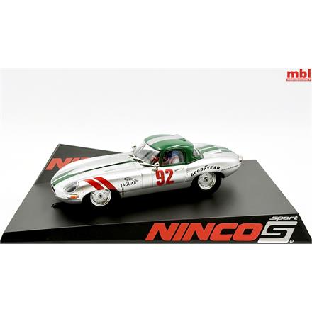 Ninco 50611 Jaguar E-Type Roadster "Silver 62"