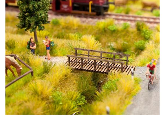 Noch 07011 Grasbüschel XL “blühend” rot, gelb, hell- und dunkelgrün | Bild 6