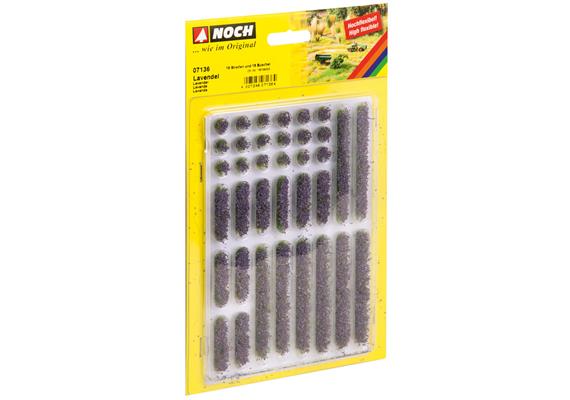 Noch 07136 Lavendel, 18 Streifen und 18 Büschel | Bild 1