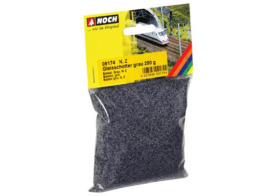 NOCH 09174 Gleisschotter grau, 250 g | Bild 1