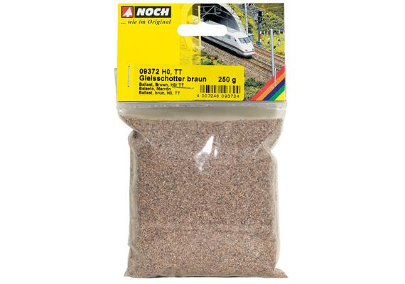 NOCH 09372 Gleisschotter braun, 250 g | Bild 1