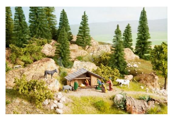Noch 12027 Laser-Cut "Szene Weihnachts-Krippe" - H0 (1:87)