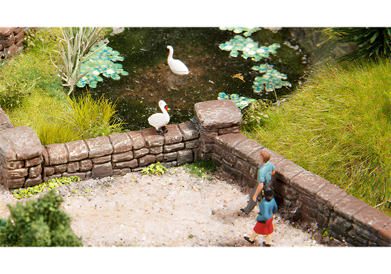 Noch 13172 Gartenmauer - H0 (1:87) | Bild 2