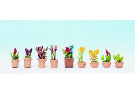 Noch 14080 Zierpflanzen in Blumentöpfen - N (1:160)