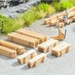 Noch 14214 Laser-Cut minis Bretterstapel - H0 (1:87) | Bild 1