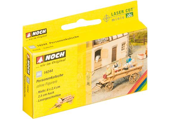 Noch 14244 L-C Personenkutsche (ohne Figuren) HO | Bild 3