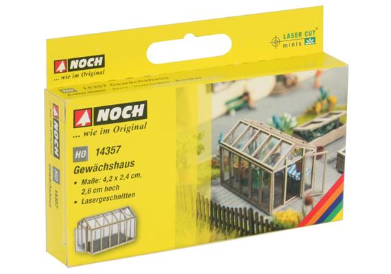 Noch 14357 Gewächshaus - H0 (1:87) | Bild 3