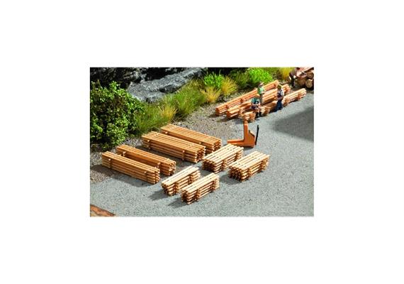 NOCH 14628 Laser-Cut minis "Bretterstapel" N