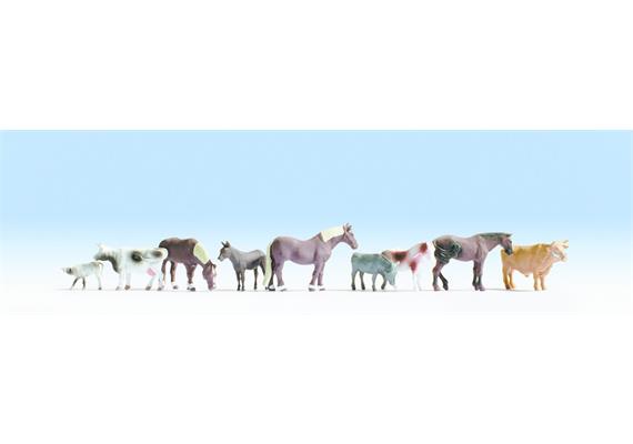 Noch 15713 Tiere auf dem Bauernhof - H0 (1:87)