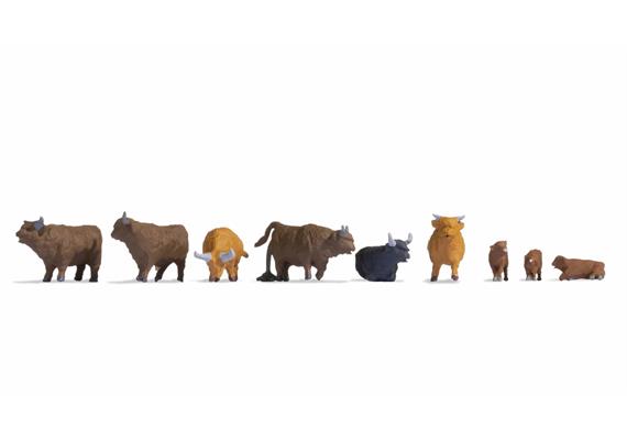 Noch 15728 Hochlandrinder - H0 (1:87)